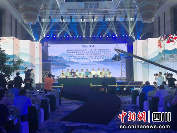 The 29th Hejiang Litchi Festival opened in Hejiang, Luzhou